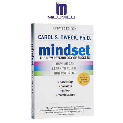 Mindset: The New Psychology of Success Paperback by Carol S. Dweck Original English books