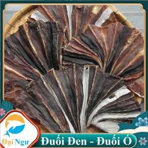 500GR Khô Cá Đuối Lạc ĐEN Đặc Sản Loại 1 Cà Mau không tẩm gia vị--Đại Ngư