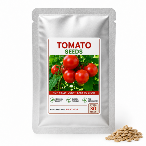 Tomato Seeds Approx. 30 Seeds | High Yield Heirloom Variety | Easy to Grow Vegetable Seeds for Home Garden Pots & Farm