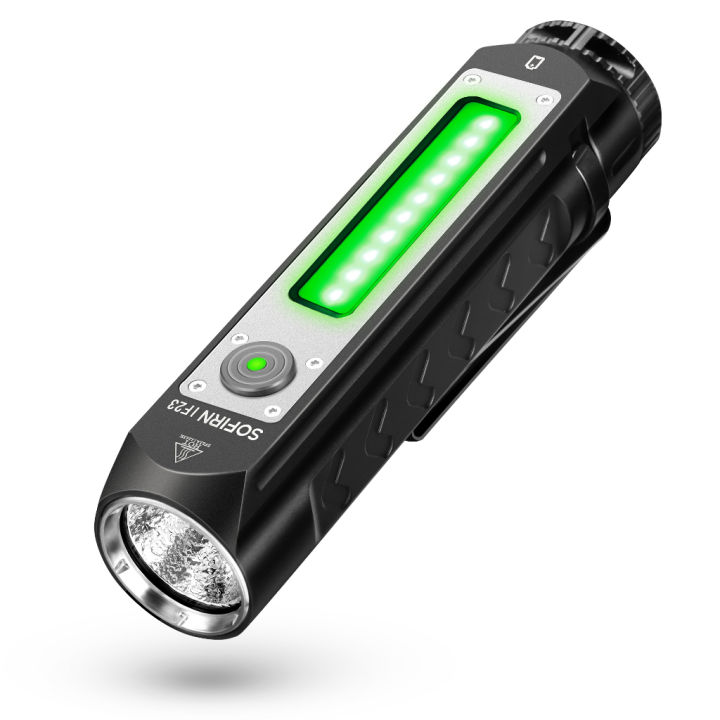 Sofirn IF23 Mini Flashlight 4000lm XHP50B Powerful LED Light 21700 Type ...