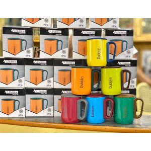 Mug Gelas Cangkir Kopi Teh Tahan Panas 220ML Stainless Steel BOTOL POLO