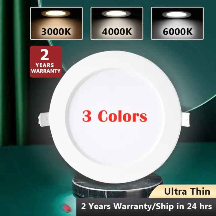 TOLO%20Pin%20light%20Tri%20color%20LED%20Downlight%20Dimmable%20light%20Recessed%20Round%20Panel%20Light%20Ultra-Thin%20Ceiling%20Light%205W%207W%209W%20-%20Image%203
