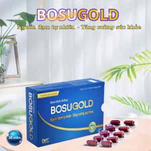 Viên Đạm Tổng Hợp BOSUGOLD Tăng Cường Sức Khoẻ Tăng Sức Đề Kháng Giảm Căng Thẳng hộp 30 viên