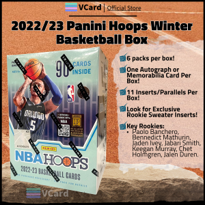 2022/23 Panini Hoops Winter Basketball Box -100% Original. Trading Card Hobby Collectibles-