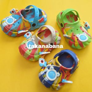 sandal sepatu anak laki-laki -sandal baim anak cowok - sandal karet anak lelaki motif terbaru