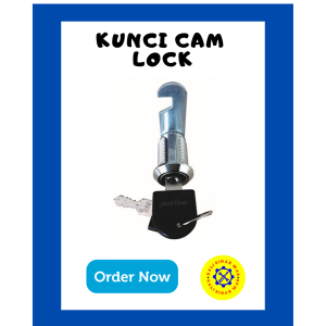 Kunci Camlock Lemari Loker Laci 20mm Weldom