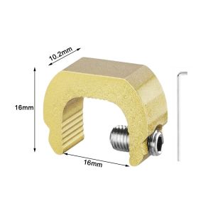 NOBLELUX Aluminum Alloy Window Lock Stopper Adjustable Anti-theft Sliding Sash Stopper Security Lock Security Child Safety Locks Sliding Window