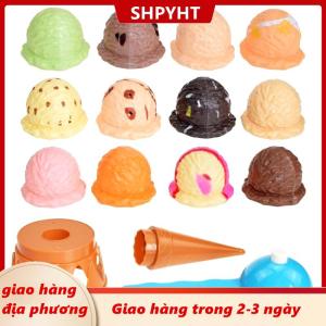 [COD] SHPYHT Giao hàng địa phương Đồ chơi giáo dục cho bé quà tặng trẻ em mô phỏng thực phẩm đạo cụ nhà bếp Kem chồng lên chơi trẻ em giả vờ chơi đồ chơi