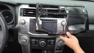 mv1 JeCar Car Interior Sticker Set For 4Runner 2010 Up Steering Wheel Shifter Ornament Central Navigation Cover Moulding Accessories 9L5H3