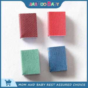 JiaShuo Baby Toy 4pcs set 1 12 Dollhouse Miniature Mini Books Model Furniture Accessories 2021