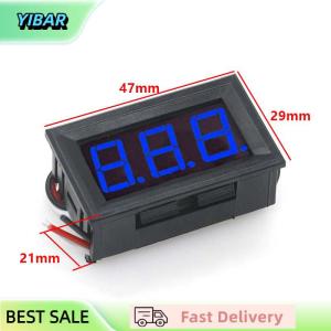 YIBAR Digital Voltmeter DC 100V 10A Voltmeter Ammeter Dual Digital Volt Meter Gauge Electromobile Motorcycle Car