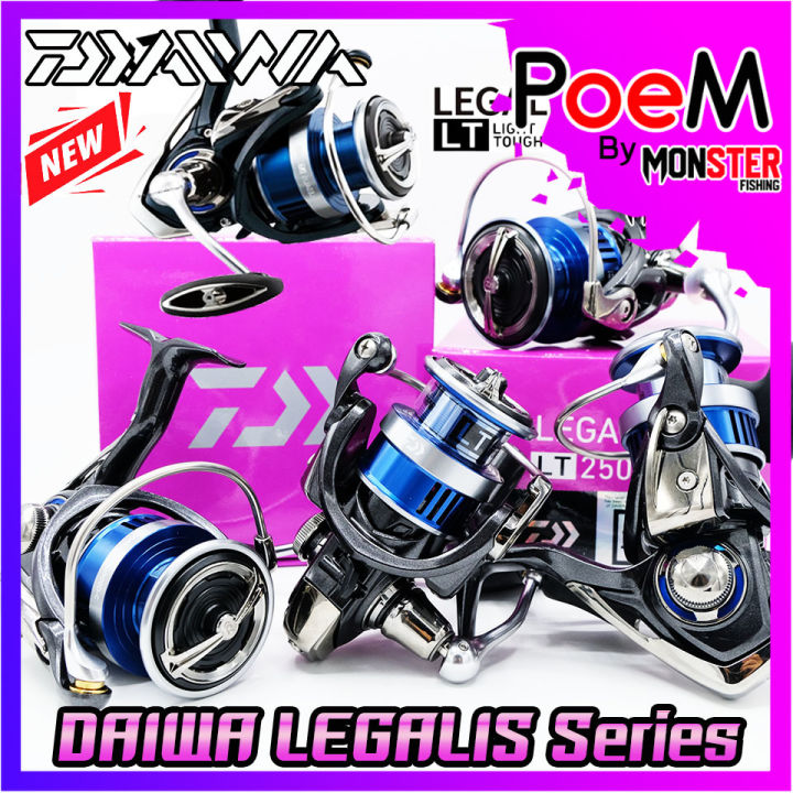 รอกสปินนิ่งไดว่า DAIWA LEGALIS LT 2000D/2500D/3000D-C/4000D-C (NEW 2021 ...