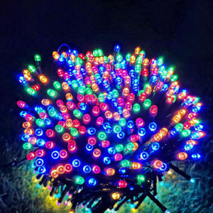 Dây led bi bọt dài 10M - 50M đủ màu từ 32 - 50 bóng đèn đèn trang trí bi bọt cherry ball vàng ấm và đủ màu dây đen dài trang trí tết nhà cửa đèn nháy trang trí noel giá rẻ đèn led trang trí tết nháy nhiều kiểu nhiều chế độ