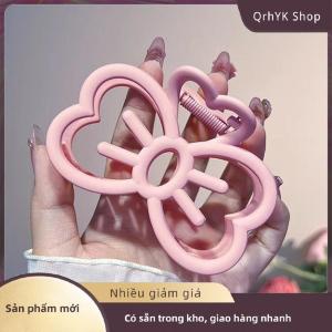 Hàng có sẵn✨ Hàn Quốc Dễ Thương Bowknot Tóc Clip Nhựa Claw Clip Kẹo Màu Cua Tóc Clip Cho Cô Gái Ngọt Ngào Tóc Claw Phụ Kiện Tóc Cho Phụ Nữ