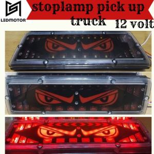 1 Set - LED Stoplamp Pickup 12 Volt L300 Apv Grandmax Carry Model Mata Panjang 30CM
