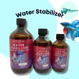 Aquarium Tank Fusion Water Stabilizer Chlorine Neutralizer Anti-Bacterial 500mL 300mL 200mL