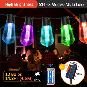 solar string light 22M Solar Christmas Light Outdoor Waterproof 8 Lighting Modes Lighting LED Solar Power Christmas Lights Party Wedding Decor for Home Garden solar light outdoor waterproof solar sensor light motion detector