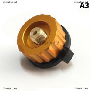 [COD] zhangyuqing High Quality Camping Gas Furnace Converter Device Long Gas Tank Gas Furnace Conversion Head Metal Gas Tank Cylinder Adapter