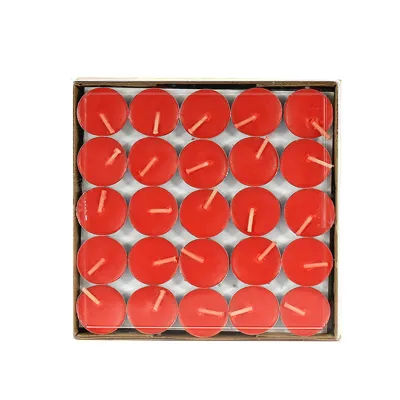 [Wholesale] 100PCS Ghee Candle 4/8 hours Candle Fragrant Smokeless Ghee Lamp Premium Tealight Candle Buddha Praying Candle