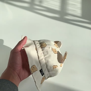 Toddler Sunproof Hat Baby Windproof Beach Hat Wide Brim Bucket Hat for Infant Toddler Boys Girls Outdoor Cycling Hats