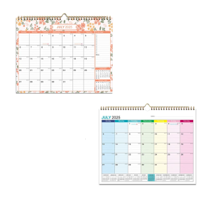 2025-2026 Hanging Calendar 18 Monthly Wall Calendar Weekly Planner School Year Calendar for Students and Teacher