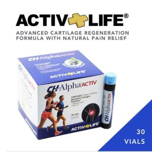 CH-Alpha ACTIV Bioactive Collagen Peptides (with Rosehip + Vitamin C) | Recover from pain naturally with rosehip extracts | Regenerate your cartilage | Regain your flexibility | Restore your mobility | Joint Care