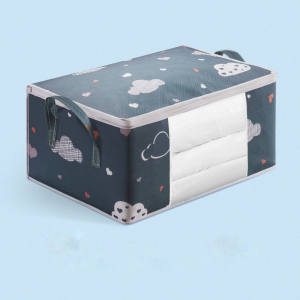 COZII Large-Capacity Zipper Storage Bag Waterproof Foldable Quilt Storage Bag Toy Clothes Organizing Bag