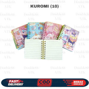 Notebook Spiral Fancy (A7) Doll-9/ Kuromi-10/Space-44