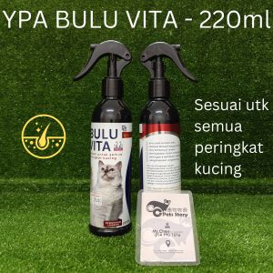 CC Pets Story✨Ready Stock | YPA Bulu Vita - 220ml. Bulu lebat semakin gebu. Merawat masalah keguguran bulu. Bulu kembang dan lembut. Meningkatkan sistem imunisasi. Mencegah dan membasmi virus / kuman. Menghindarkan jangkitan kutu.