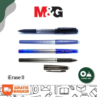 Pulpen Erasable M&G iErase II Pen 0.5mm bisa di hapus