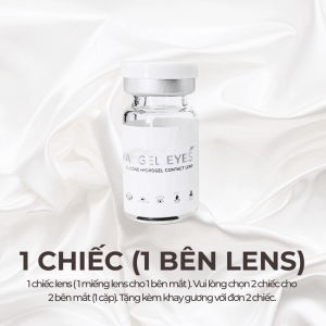 Lens nâu tự nhiên có độ MOCHI Brown - Độ cận 0 - 8 có hỗ trợ cận lệch (Kính áp tròng nâu có độ | Lens nâu cận | Lens nâu có độ)
