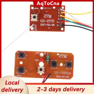 [COD] AqToCna Ship within 24 hours 4CH RC Remote Control Circuit PCB Transmitter Receiver Board Car Accessories