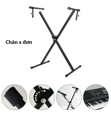 Chân Đàn Giá Để Đàn Organ Và Piano - Chân X Đơn Và Đôi Gấp Gọn