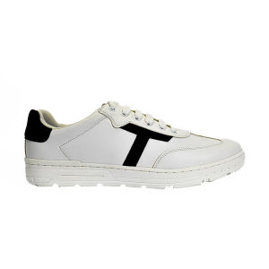 Mens Classic Leather Low-Top Casual Sneakers Shoes MX 25405 Dark Brown/White C59