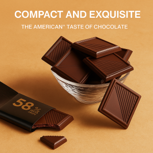 🔥HOT🔥Special Sugar-Free Couple Chocolate 100% Russian Dark Chocolate Enhance Pleasure Pure Cocoa Butter Chocolate 特制无蔗糖情侣巧克力