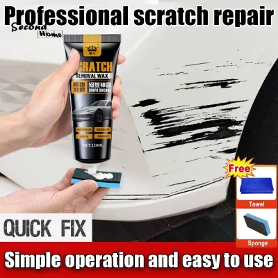 Car Scratch Remover Wax - Quick Repair for All Car Paints Polish Body Compound