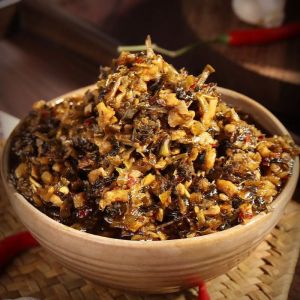 250g外婆菜 Grandma Preserved Vegetables Chinese Pickled Mustard Greens Ready to Eat Hunan Style Side Dish