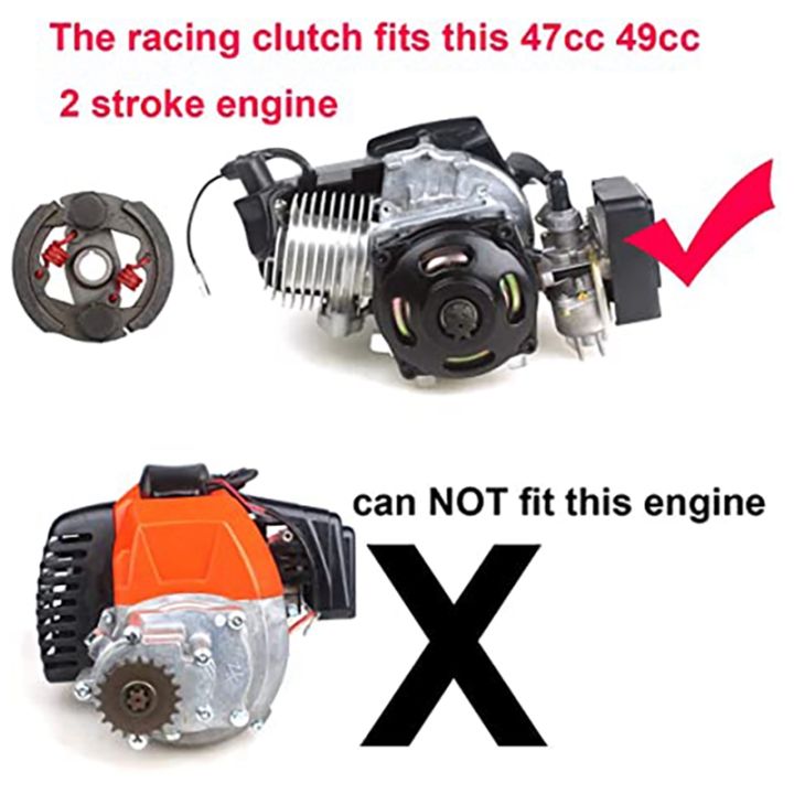 High 44-6 Performance Clutch Mini Motorcycle Motor Two Stroke