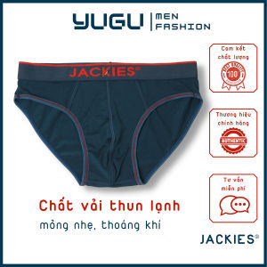 Quần lót nam chính hãng JACKIES H02 - Quần sịp nam thun lạnh cao cấp thông thoáng bền màu -  YUGU