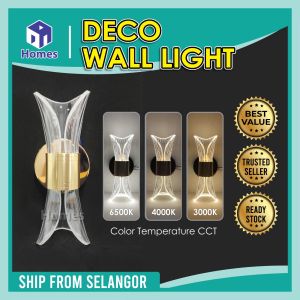 LED Indoor Wall Light 3Modes Colour Change Color Temperature by Switch Button. CCT