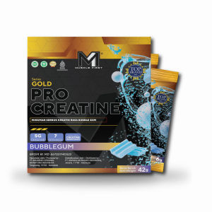 M1 Muscle First Gold Pro Creatine 7 Servings M1 Creatine Suplement Fitness Olahraga Musclefirst