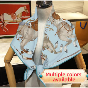 Luxury Twill Square Scarf Fashionable Dual-use Shawl Scarf High-end Twill Versatile Scarf Elegant Scarf Womens Accessories Gift H260729