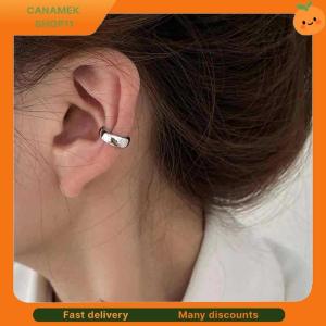 ❣️❣️❣️ 1 Pair Gold Silver Color C-Shaped No Ear Cuffs For Women Fashion Simple Ins Style Earrings Jewelry Accessories Gifts