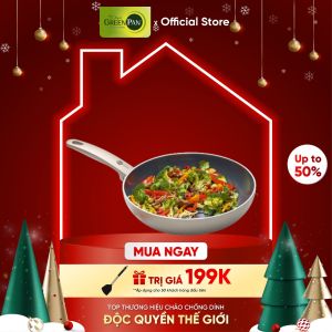 Chảo Chống Dính Ceramic Cao Cấp Greenpan Cam.Fbronze 28Cm Sâu - 651703