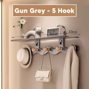 [Drill Free] ROCO Rak Dinding Bilik Mandi Suction Cup Wall Hook Storage Rack Bathroom Wall Mounted Hanger 免钉浴室壁架
