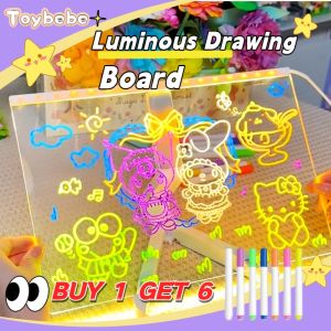 Luminous Writing Board Erasable and Reusable illuminated writing Board Developing Educational & Creative Toy for Toddlers