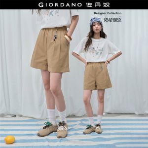 Giordano Women Women Pure Cotton Casual Pants Free Shipping 18406303