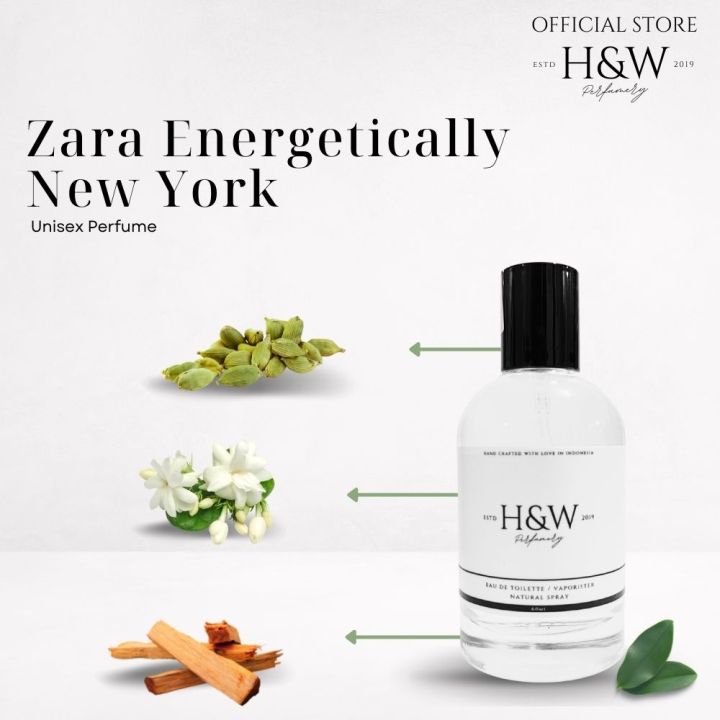 Parfum Inspired by Zara Energetically New York Aroma untuk Wanita