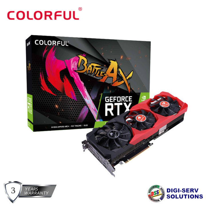 SALE!!! Colorful GeForce RTX 3070 NB V2 LHR-V (Battle AX) 256-bit