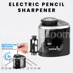 Automatic Electric Pencil Sharpener Battery Rotary Pencil Sharpener for 6-8mm Pencils